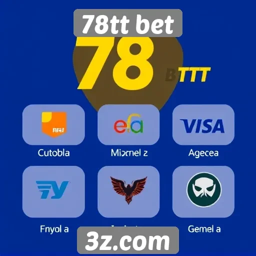 Métodos de pagamento disponíveis no 78tt bet